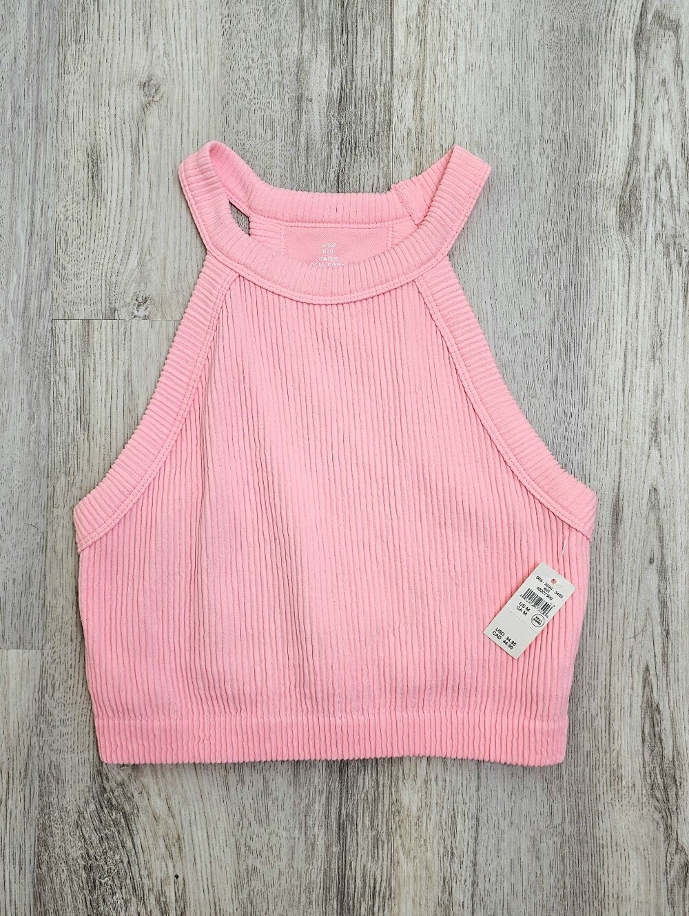 New Aerie Ribbed Cropped Bra Top